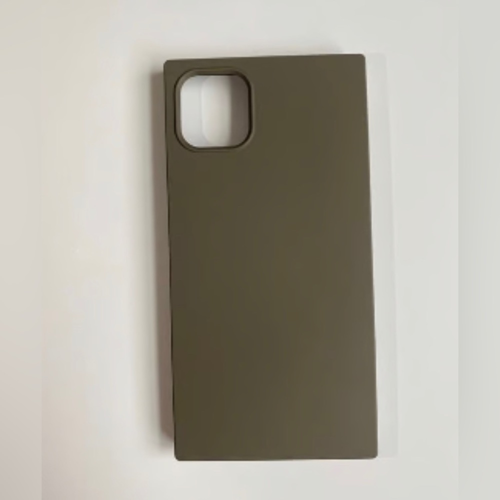 Case iPhone 11 Pro Max Square Case Compatible with Elephant Gray Cocomii